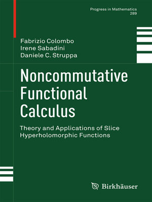 cover image of Noncommutative Functional Calculus
